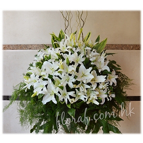 F48	Funeral Flower Basket Stand F48	Funeral Flower Basket Stand